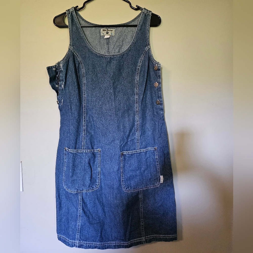 John Baner vintage denim dress size 8